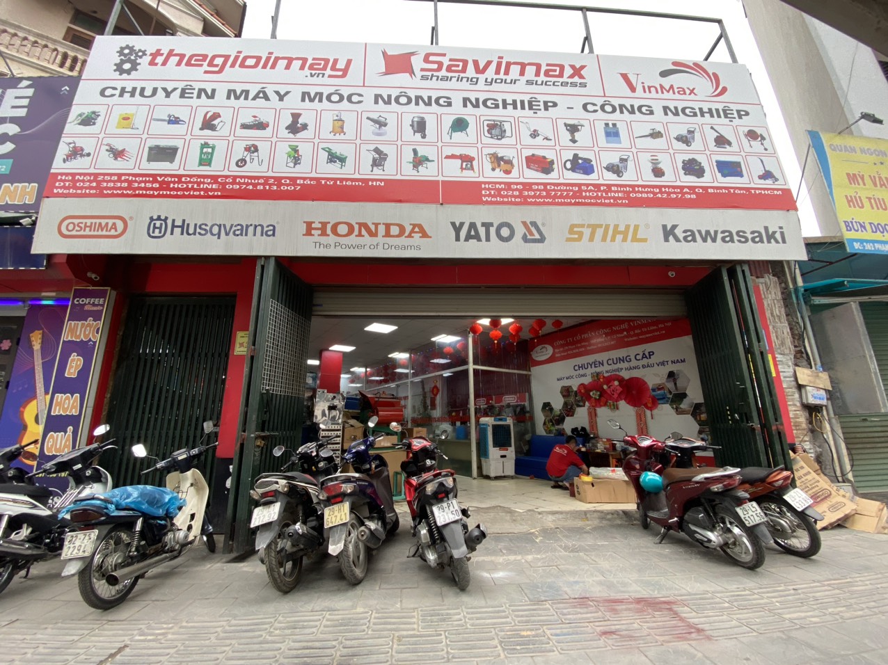 Tuyển nhân viên nữ bán hàng máy móc nông nghiệp tại 258 Phạm Văn Đồng